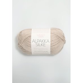 Alpakka silke, Sand