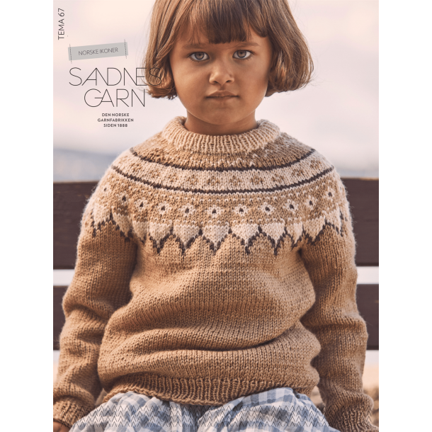 Temah�fte 67 Norske ikoner b�rn fra Sandnesgarn
