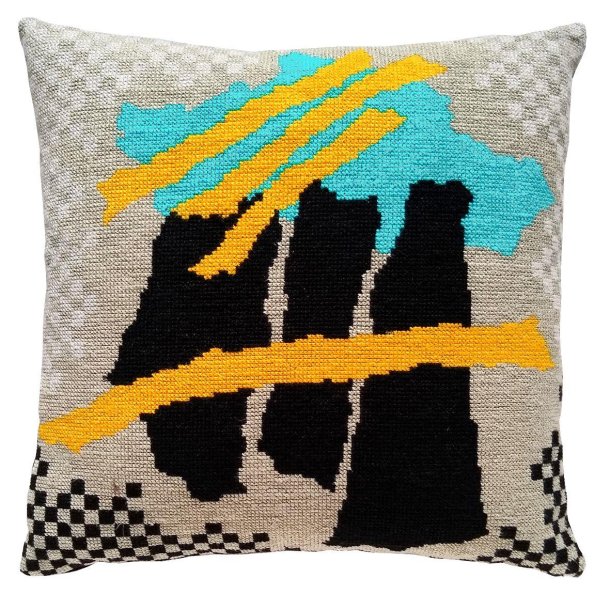 Sorte figur, Bl� himmel, solstrejf