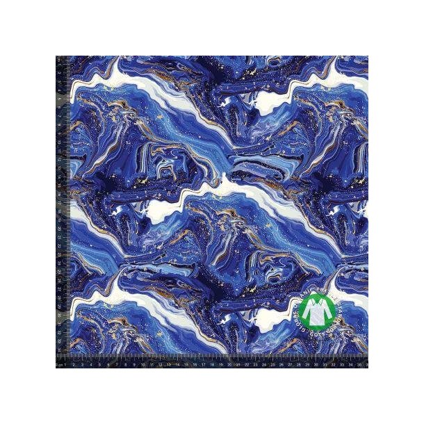 �kotex bomulds jersey Navy print