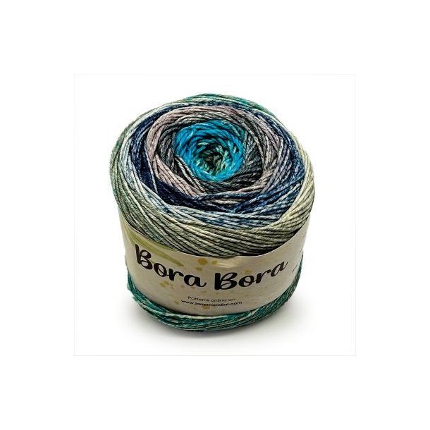 Mondial Bora Bora, Turkis/lys gr�n/bl�/gr�