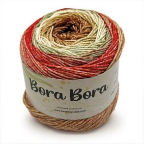 Mondial Bora Bora, Beige/brun/r�d/gr�n/hvid