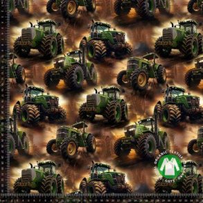 �kotex bomulds jersey m/Traktor