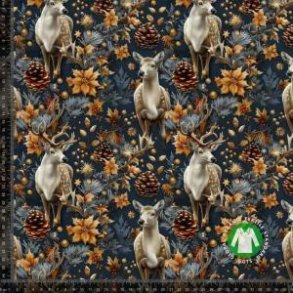 �kotex bomulds jersey, Jule D�dyr