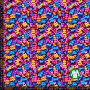 �kotex bomulds jersey, Legoklodser