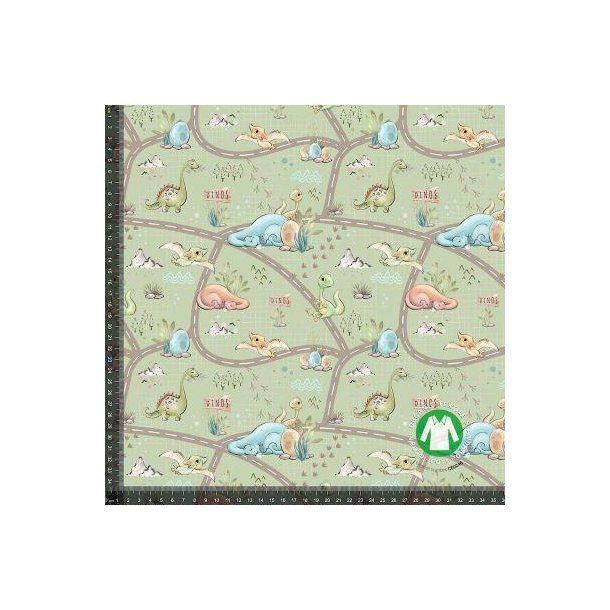 �kotex bomulds jersey m/Dino�r