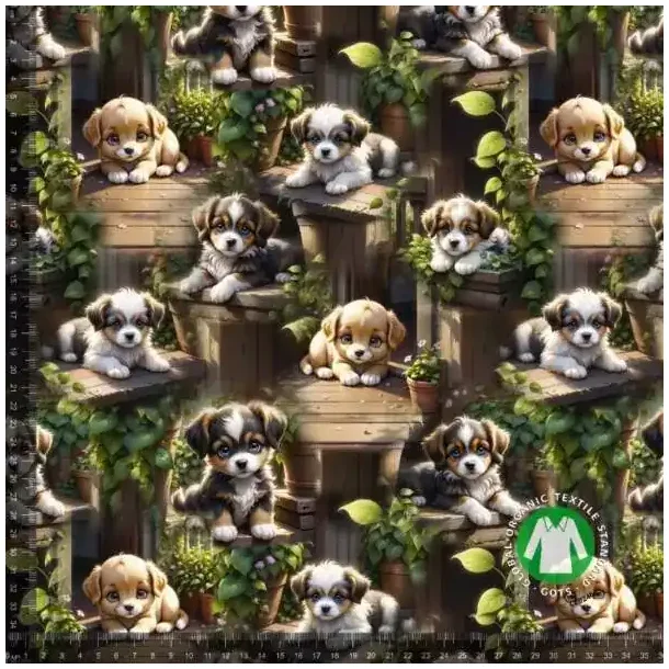 �kotex bomulds jersey, Hunde