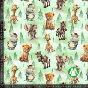 �kotex bomulds jersey m/Dyreb�rn