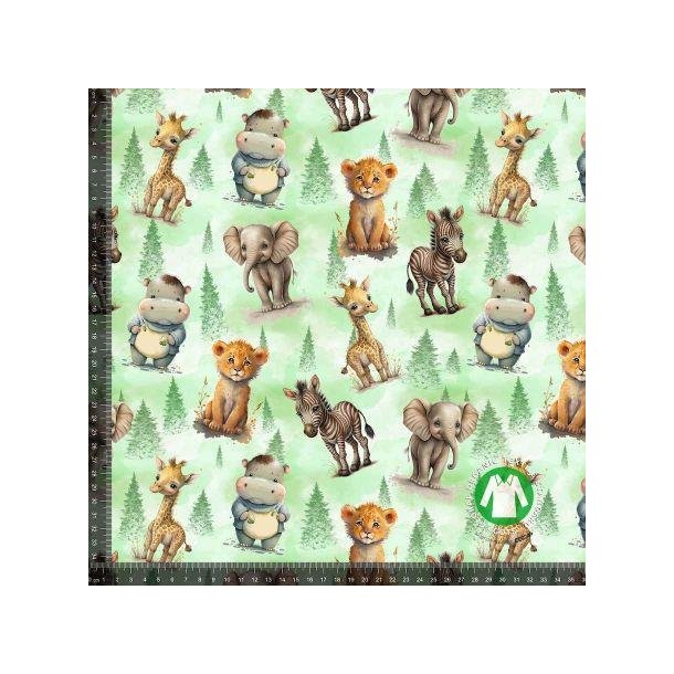 �kotex bomulds jersey m/Dyreb�rn