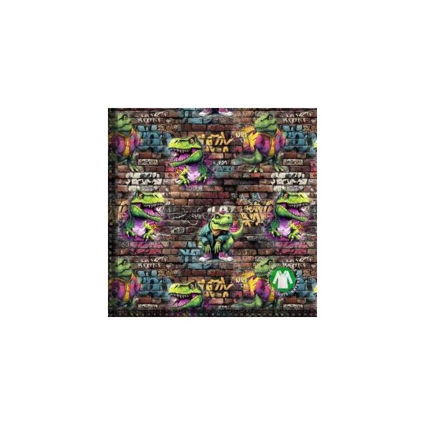 �kotex bomulds jersey, Dinosaur