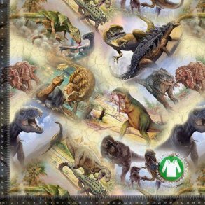 �kotex bomulds jersey m/Dinosaur