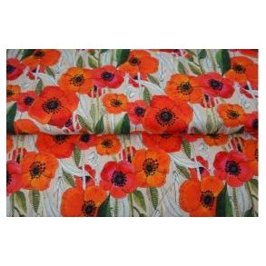 �kotex bomulds jersey, Valmuer