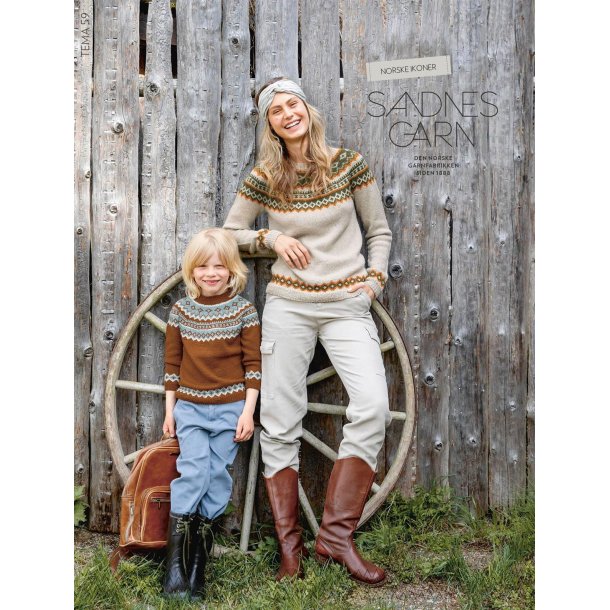 Temah�fte nr 59 Norske ikoner fra Sandnes garn