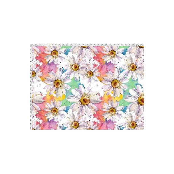 �kotex bomulds jersey m/blomster