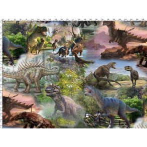 �kotex bomulds jersey m/Dinosaur