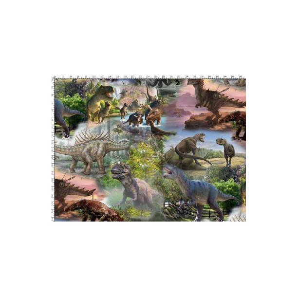 �kotex bomulds jersey m/Dinosaur