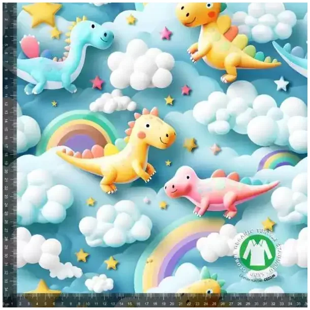 �kotex bomulds jersey, Dinoer