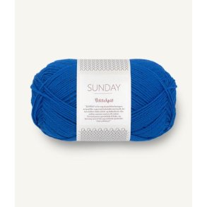 Sunday, Electric blue