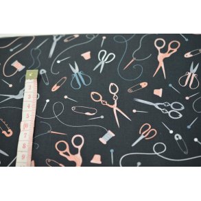 �kotex bomuld/poplin m/Sakse