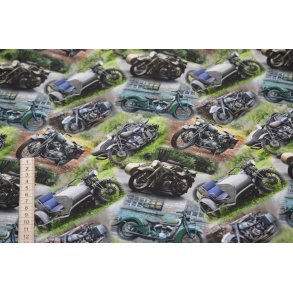 Gots Bomulds Jersey,  Gamle veteran motorcykler 