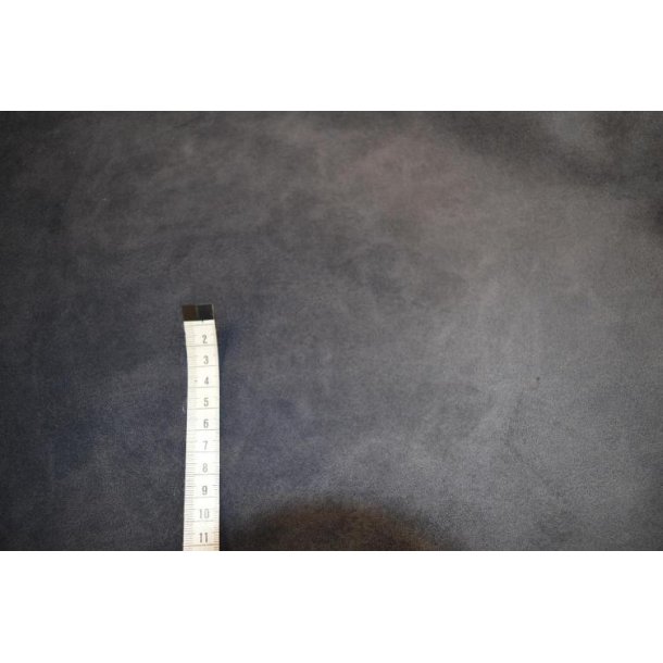 M�belstof, Marinebl� m/brun filt bagside