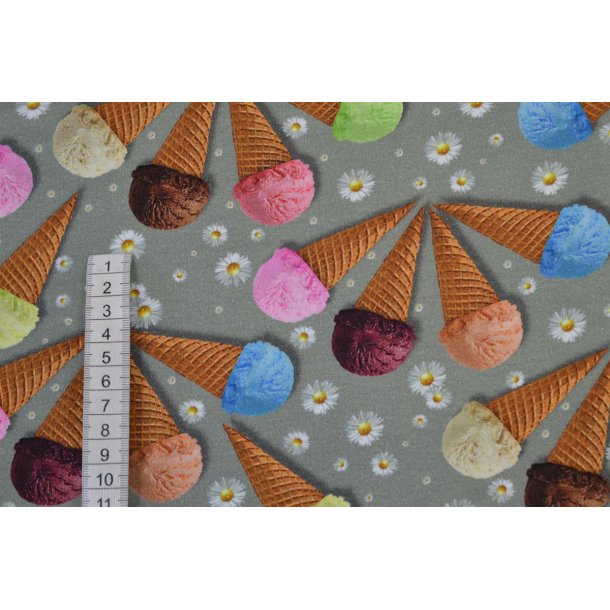 �kotex bomulds jersey m/Isvafler