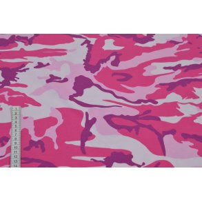 �kotex bomulds jersey Rosa camouflage