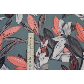 Skindlook jersey m/blomster