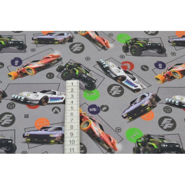 �kotex bomuld/poplin m/Biler