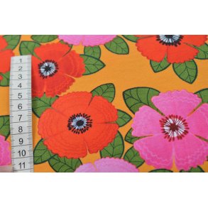 �kotex bomulds jersey m/blomster