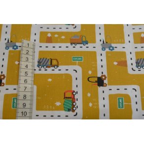 Bomuld/poplin Karry m/Vejsystem