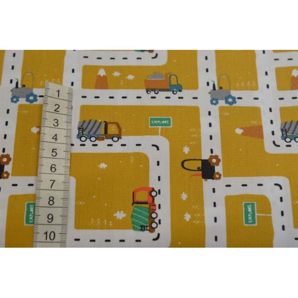 Bomuld/poplin Karry m/Vejsystem