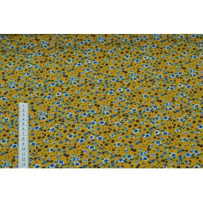 �kotex bomulds jersey Karry m/sm� blomster