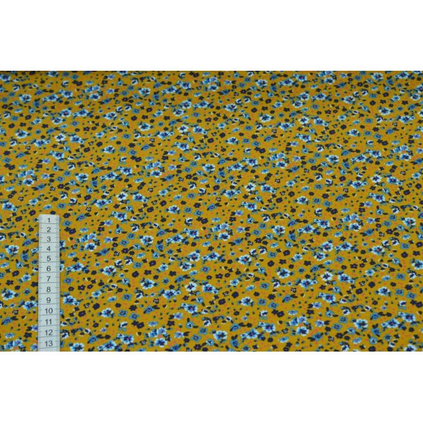 �kotex bomulds jersey Karry m/sm� blomster