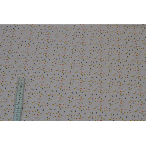 Bomuld/poplin Lyser�d m/print