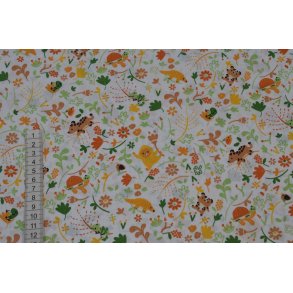 Gots Poplin Bomuld m/print