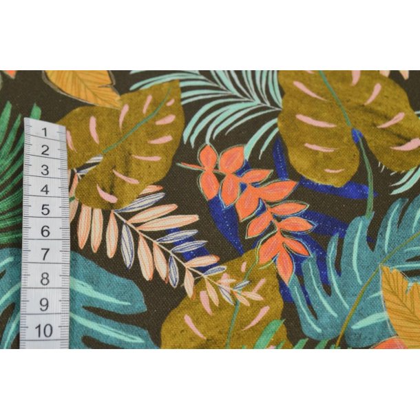 Canvas  M�rk oliven m/blade