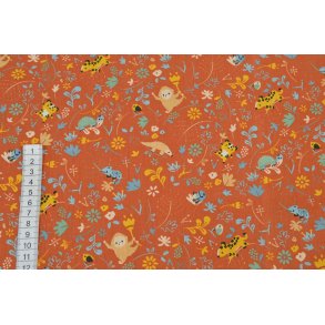 Gots Poplin Bomuld m/print