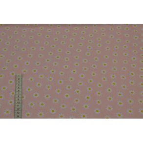 Bomuld/poplin Lyser�d m/Marguriter