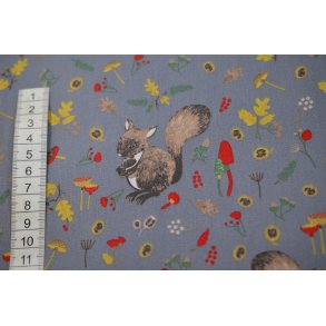 Gr� bomuld m/Egern