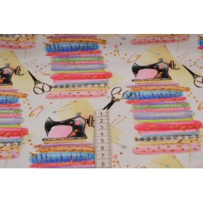 Bomulds Jersey m/Symaskiner