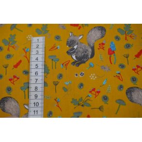 Karry bomuld m/Egern