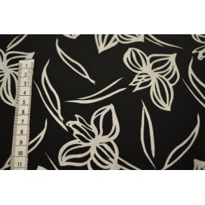 Pearl Peach Sort m/blomster