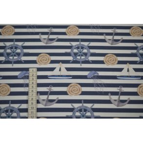 Canvas Digital Bomuld Sailing