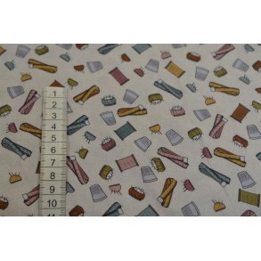 Patchworkstof m/Sytilbeh�r