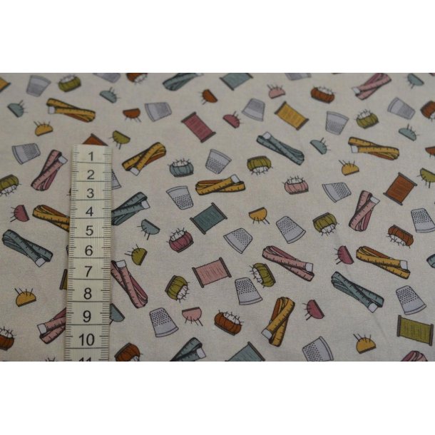 Patchworkstof m/Sytilbeh�r