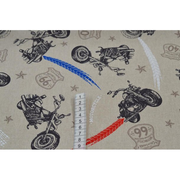 Halv panama - Route 66 - Motorcykler