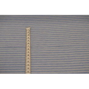 �kotex bomulds jersey Lysbl� enkel strib