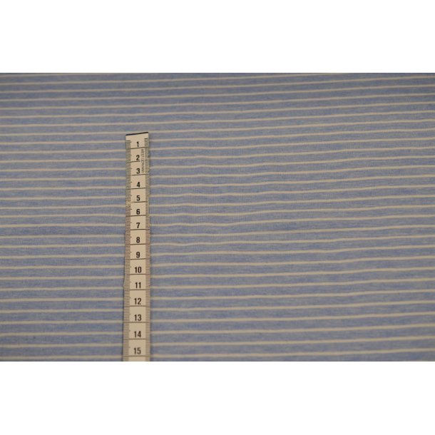 �kotex bomulds jersey Lysbl� enkel strib