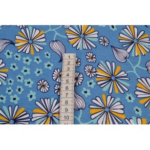 Viscose jersey St�vbl�  m/print